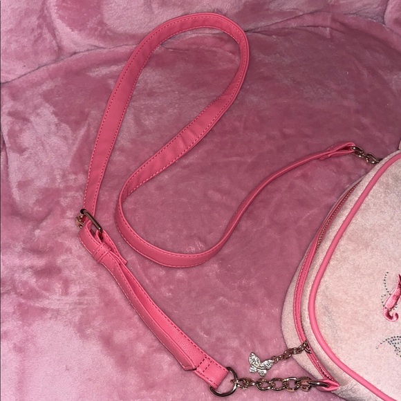 Juicy Couture Pink Diamond Wingin It Camera Crossbody Bag NWT - Picture 6 of 11